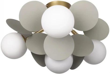 Потолочная люстра Loft It Matisse 10008/4C Grey (220V, шарики)