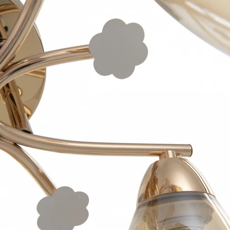 Потолочная люстра на штанге Arte Milano AMALFI 326419/5 FG+WH (220V)