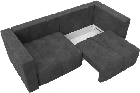 Диван прямой Лига-052 НПБ Лига Диванов (Велюр) арт.128765