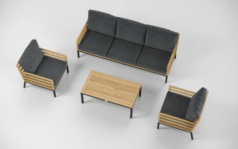 Лаунж зона Gardenini Premium PatioCalma long LPPCLM.010800.S3