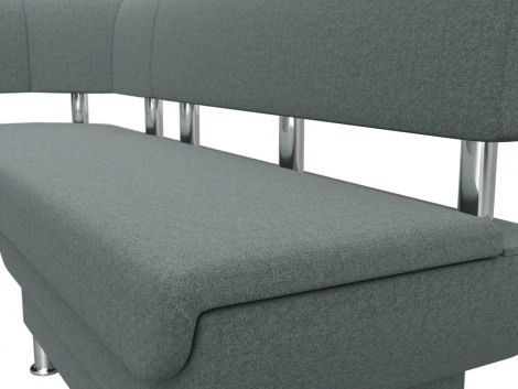 Диван кухонный угловой Альфа левый угол Лига Диванов (Рогожка) арт.123816L