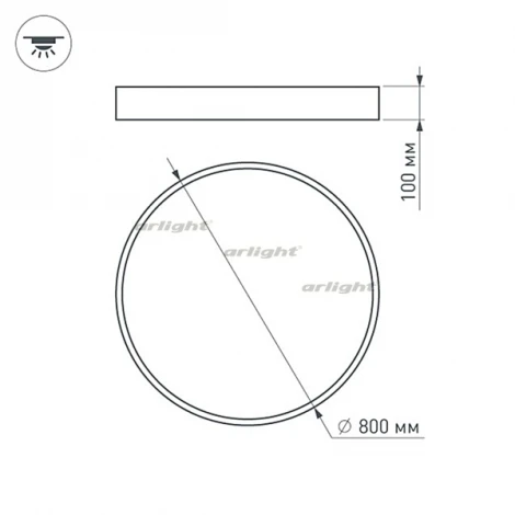 Накладной точечный светильник Arlight SP-TOR 023002