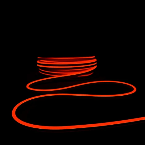 Односторонний Гибкий Неон 6х12мм Оранжевый 12В, IP65 Laitcom FR-23530