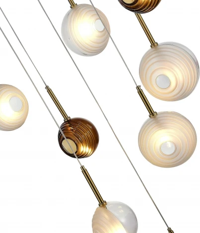 Подвесной светильник ST Luce Foligno SL1183.543.12 (220V, на проводе, шарики)