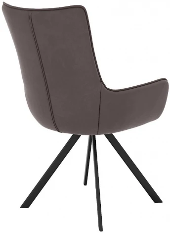 Стул DikLine 289 поворотный E09 капучино, ножки черные арт.00-00074689