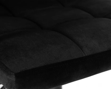 Офисное кресло для персонала DOBRIN TERRY BLACK (черный велюр (MJ9-101)) Dobrin