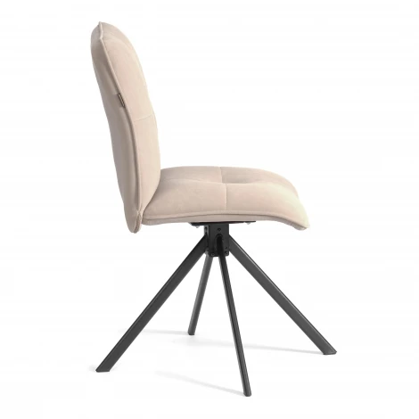Стул обеденный Sweet Tetchair (Металл,Велюр/Бежевый) арт.24997