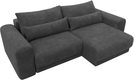 Диван угловой Лига-056 НПБ угол универсальный Лига Диванов (Велюр) арт.129159