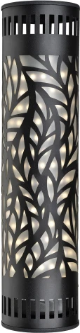 Интерьерная настольная лампа Uniel ULO-K07 V/4000K/UVCB D02 BLACK (220V, листья, круглые)