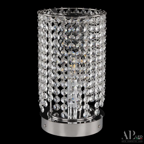 Интерьерная настольная лампа хрустальная APL LED Rimini S500.L3.15-26.B.E14