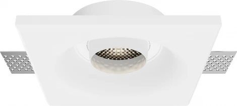 Точечный светильник под гипсокартон встраиваемый Maytoni Gyps Modern DL006-GU10-RD-W (220V)