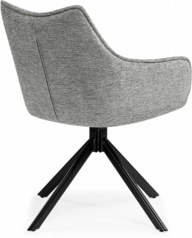 Стул на металлокаркасе Woodville Denever gray / black арт.15836