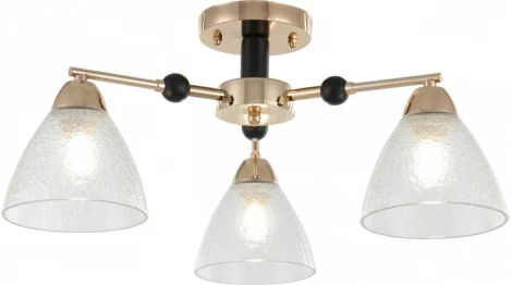 Потолочная люстра на штанге Arte Milano Napoli 324119/3 FG+BK (220V)