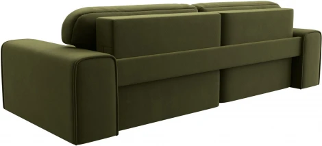 Диван угловой Лига-029 правый угол (Зеленый/Микровельвет) Лига Диванов арт.121920