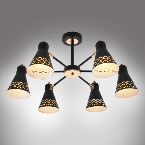 Потолочная люстра на штанге MyFar Chilly MR1531-6C (220V)