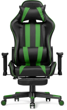 Компьютерное кресло Woodville Corvet black / green 15467