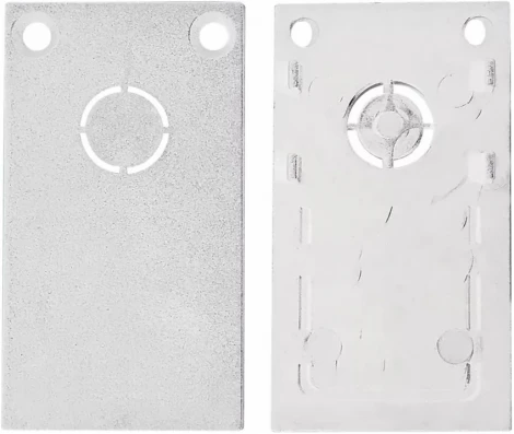 Комплект заглушек торцевых для накладного шинопровода iLedex Vision48/22 END CAP 4822-025-WH (2 шт)