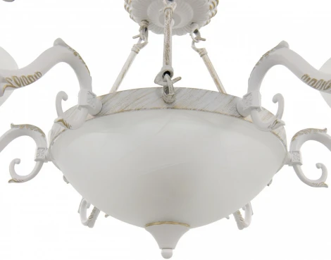 Подвесная люстра Arte Milano AM340518 340518/6-3 WT+G (220V, на цепи)