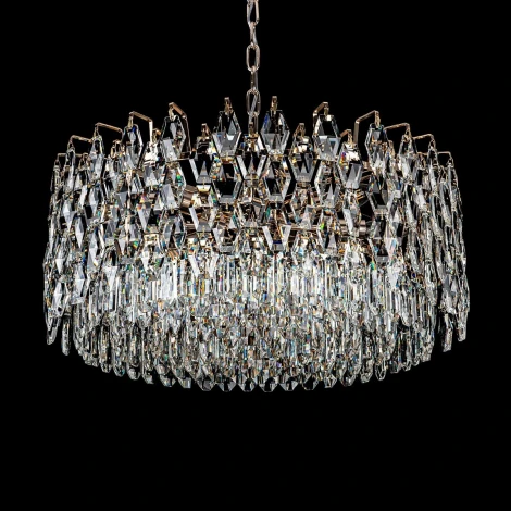 Подвесная люстра хрустальная Modelux MODELUX ML.6938.600 GD
