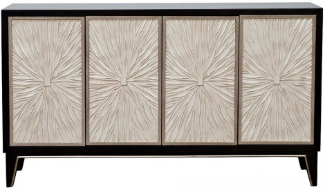 Комод с деревянными ножками 157*41*90см Garda Decor арт.ART-2921-SA