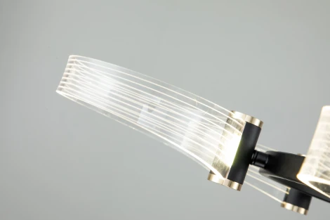 Люстра подвесная светодиодная Cloud 10227/6 LED*55W Black/Gold