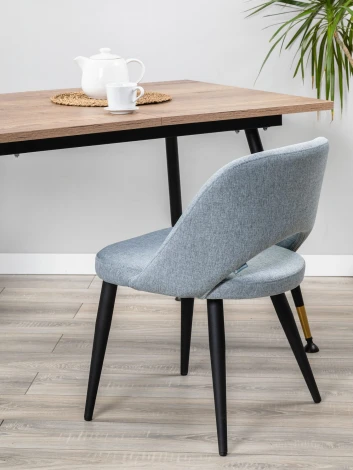 Стул R-Home Lars Грей/Чёрный