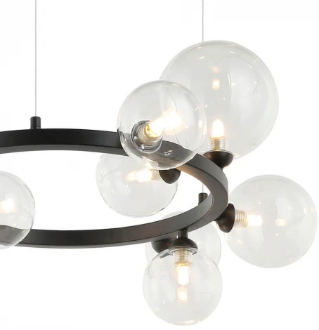 Подвесная люстра Lumien Hall Lovrenc LH4125/14P-SN-CL