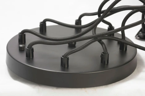 Подвесной светильник Lussole Loft Fairbanks LSP-9554 (220V, на проводе, паук, IP21)