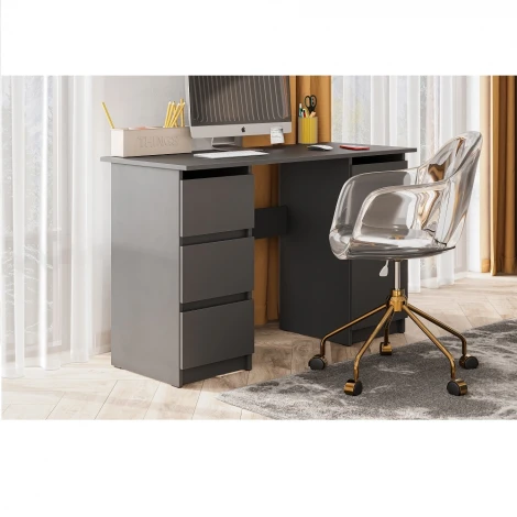 Стол письменный Арника 120 см Денвер, графит