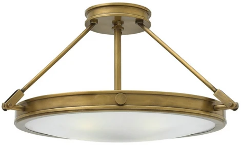 Потолочная люстра на штанге Collier HK-COLLIER-SF-M Hinkley (220V, круглые)