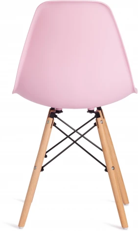Обеденный стул Tetchair CINDY (Дерево бук,Металл,Пластик/Розовый)