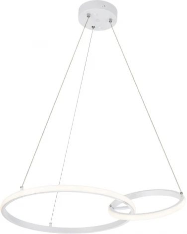 Подвесной светильник Escada Relation 10230/2LED 55W White (регулировка яркости, пульт управления, на тросе)