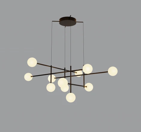 Подвесная люстра светодиодная Cellar 7630 (220V, на тросе, шарики)