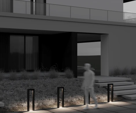 Наземный светильник Maytoni Frama O469FL-L12GF3K (LED, 220V, IP65)