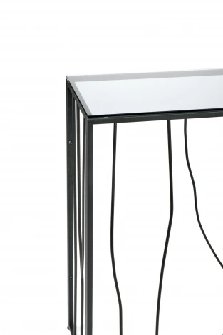 Консольный стол AllConsoles 1023-CB clear черный муар