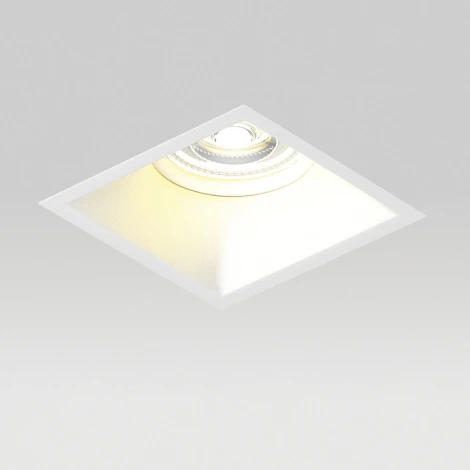 Встраиваемый светильник под гипсокартон и под LED модуль/ламп МR16 Lightstar Domino G214506WMOD (220V)