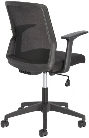 Обеденный стул La Forma (ex Julia Grup) Nasia (Черный/ Пенополиуретан,Пластик,Пена,Полипропилен,Сталь,Фанера)