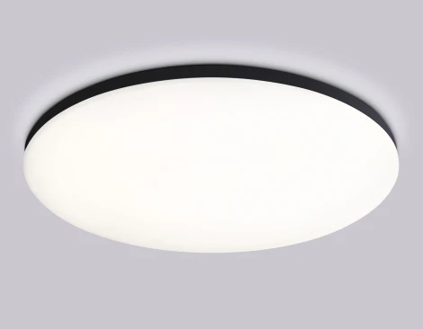 Потолочный светильник RGB круглый светодиодный с пультом и управлением смартфоном Ambrella ORBITAL FZ2006 (220V, умный дом - Алиса, Tuya Smart, Алекса, Smart Home, круглые, IP54)