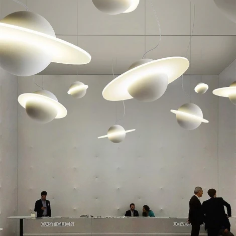 Подвесной светильник Wi-Fi Parma D46 ImperiumLoft Parma01 (LED, 220V, пульт управления, на проводе)