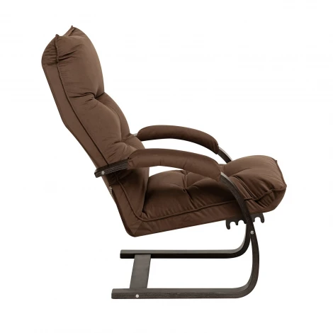 Кресло-трансформер Leset Монако 2500000117428 Фанера,Береза,Шпон,Металл, Велюр, Бежевый, Венге