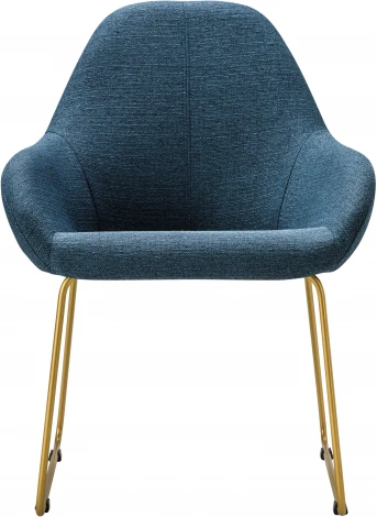 Стул R-Home Kent БлюАрт/Линк Золото