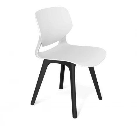 Стул Sheffilton SHT-ST59/S195 Белый/черный 4774417703