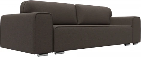 Диван прямой Лига-029 (Коричневый/Рогожка) Лига Диванов арт.122652