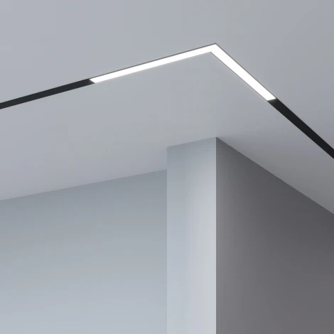 Трековый угловой светильник магнитный LED 48V 24W 4200K Link (черный) L03 Elektrostandard Slim Magnetic 85031/01