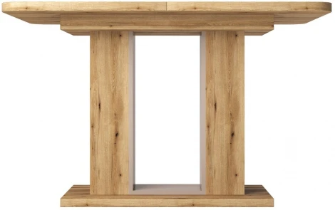 Стол обеденный Toscana (120+40) дуб эвок прибрежный/глиняный серый Top Concept 12867