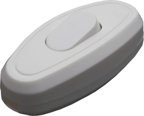 Выключатель на провод (белый) Stekker 39002