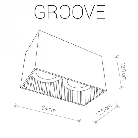 Накладной точечный светильник Nowodvorski Groove 9316