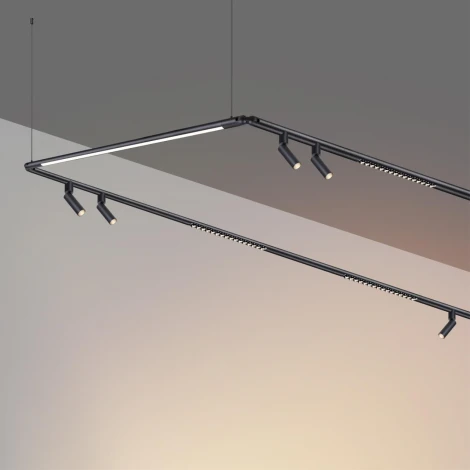 Светильник диммир. со сменой цв. температуры Novotech Glat 359370 IP20 LED 16W 48V 3 KONST (регулировка яркости, управление смартфоном, умный дом - Smart Life)