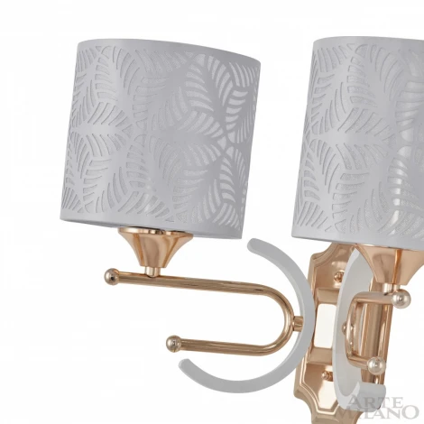 Бра Arte Milano Florentia-2097 302097/2W Wh/Gd (220V)