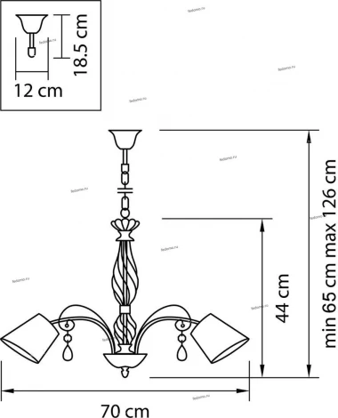 Подвесная люстра Lightstar Esedra 796158